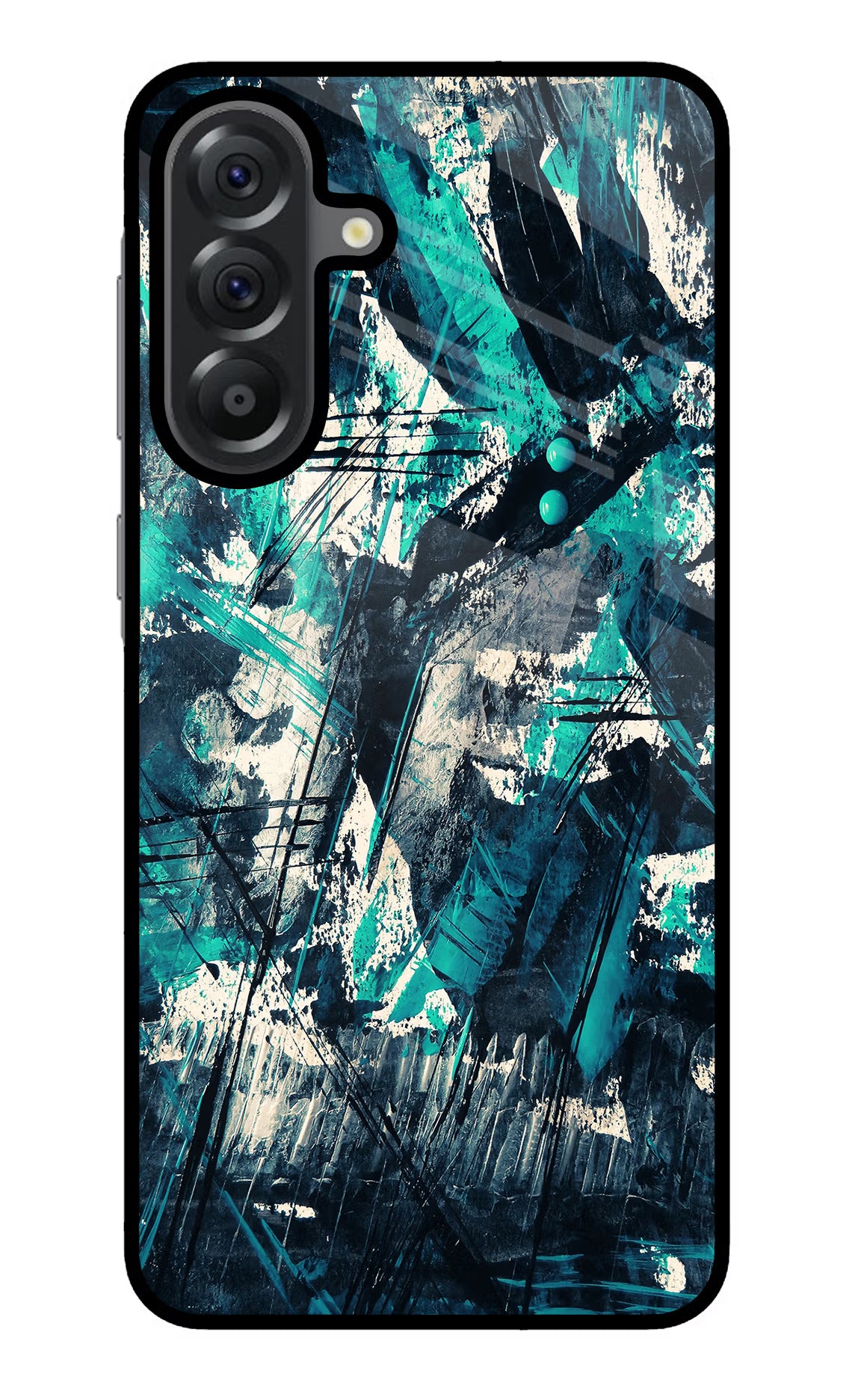 Artwork Samsung A56 5G Glass Case Back Cover by Casekaro
