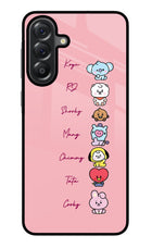 BTS names Samsung A56 5G Glass Case