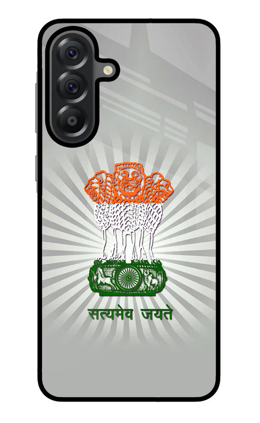 Satyamev Jayate Art Samsung A56 5G Glass Case