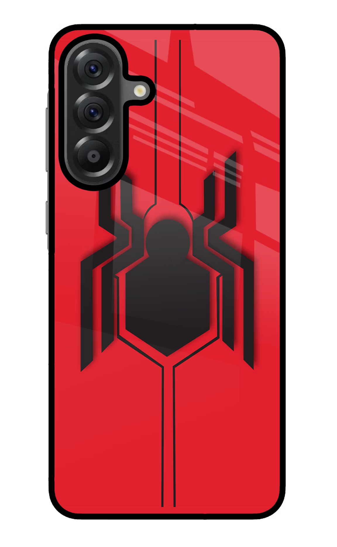 Spider Samsung A56 5G Glass Case Back Cover by Casekaro