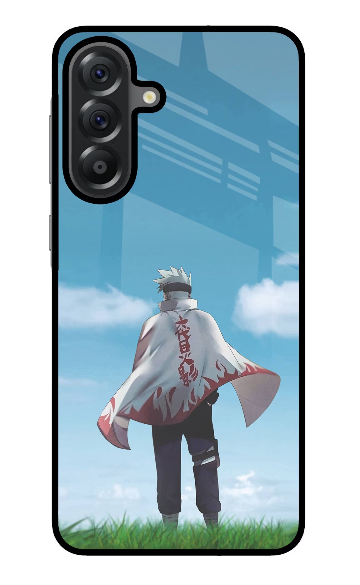 Kakashi Samsung A56 5G Glass Case Back Cover by Casekaro