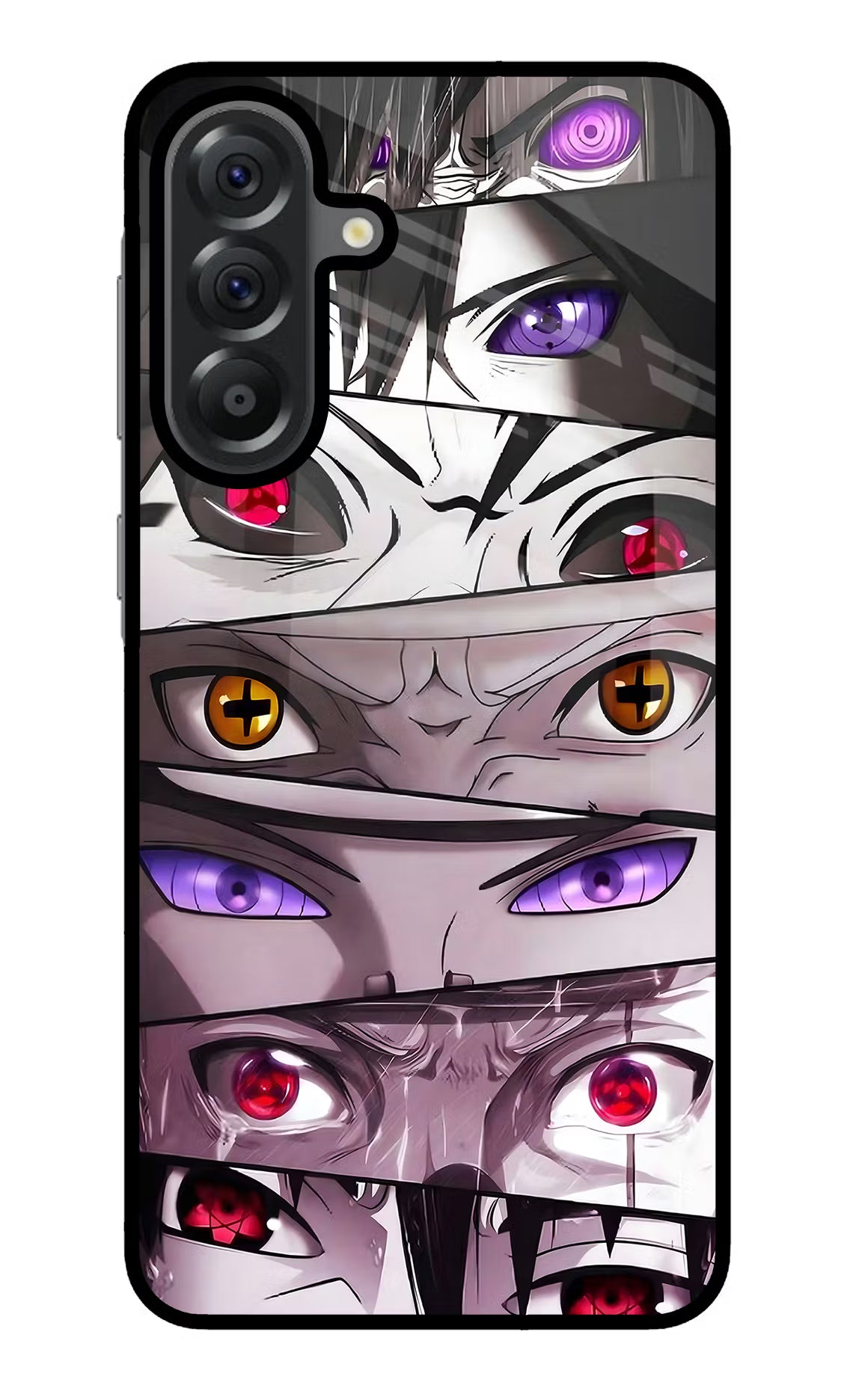 Naruto Anime Samsung A56 5G Glass Case Back Cover by Casekaro