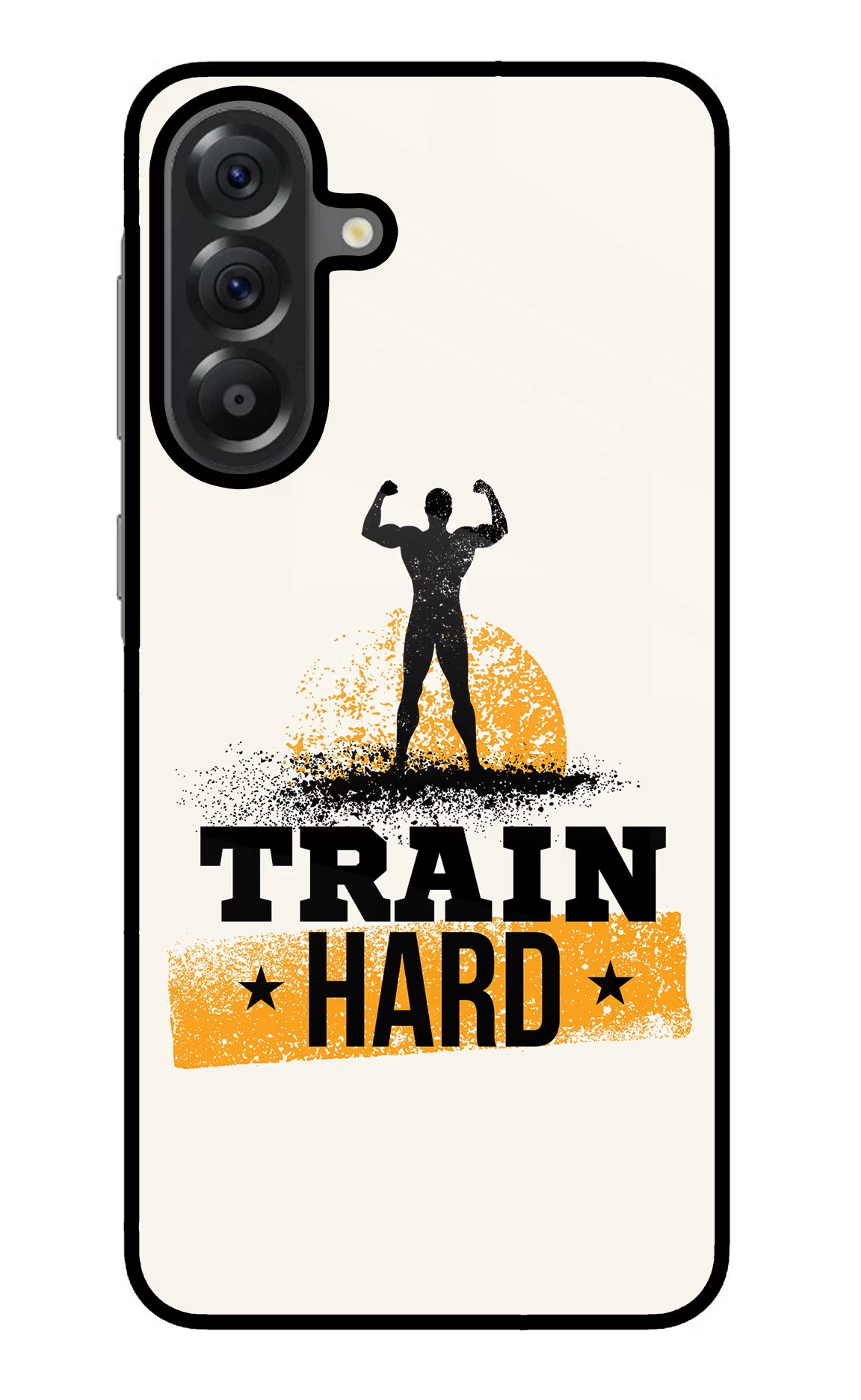 Train Hard Samsung A56 5G Glass Case