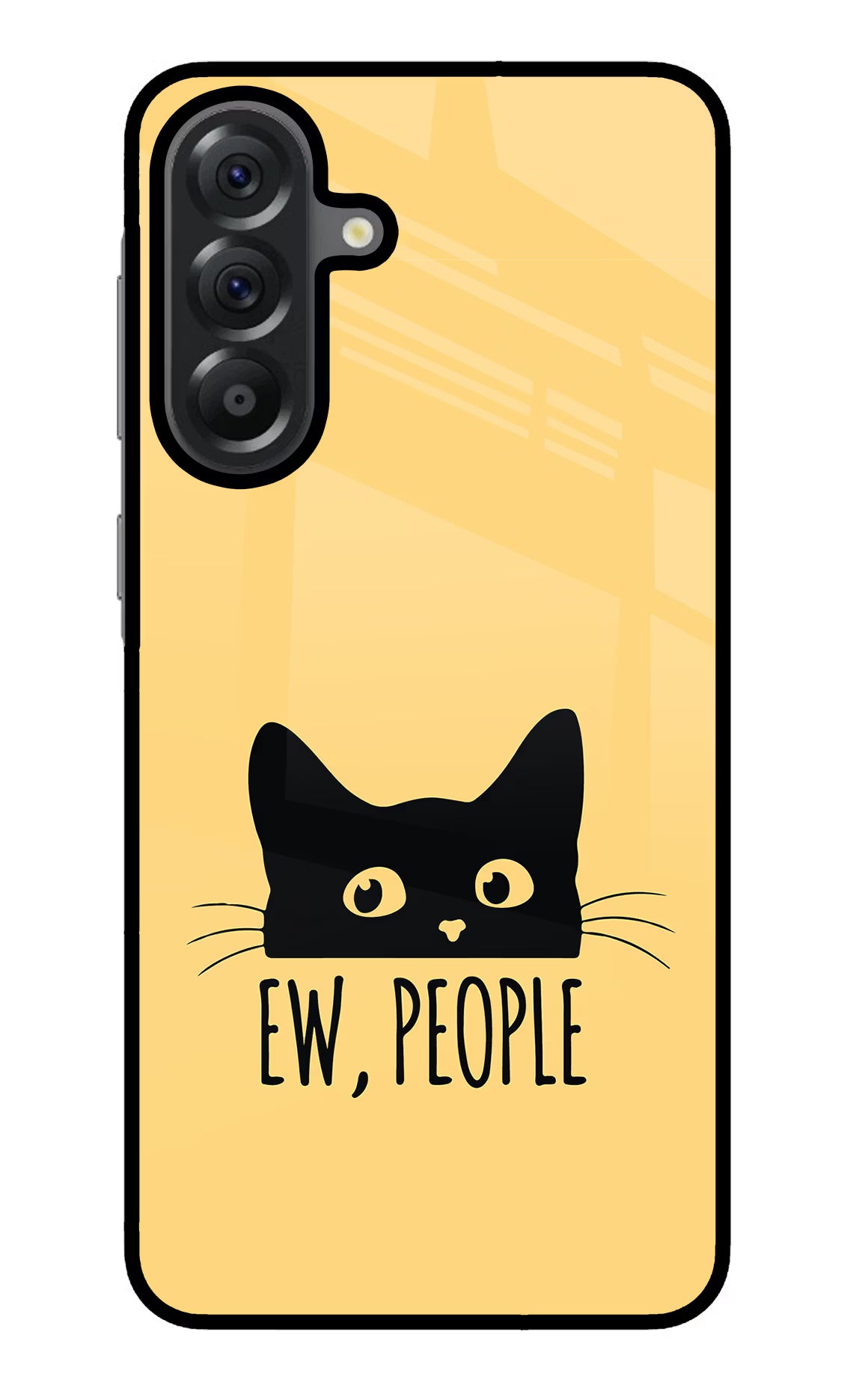 Ew People Catitude Samsung A56 5G Glass Case