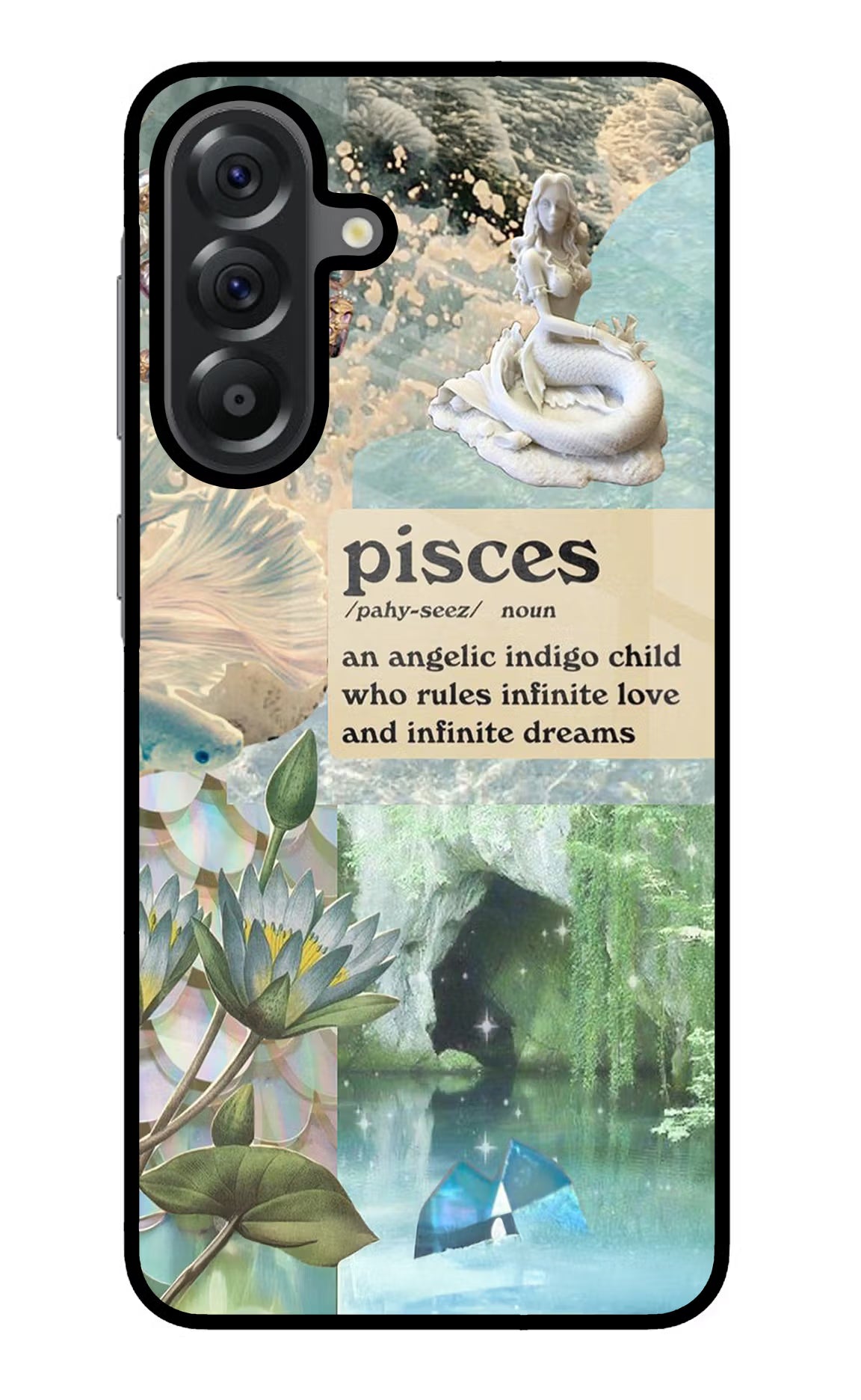 Pisces Zodiac Samsung A56 5G Glass Case