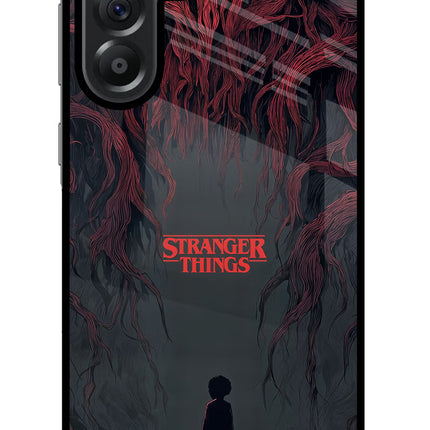 Ordinary Things Dark Side Samsung A56 5G Glass Case Back Cover by Casekaro