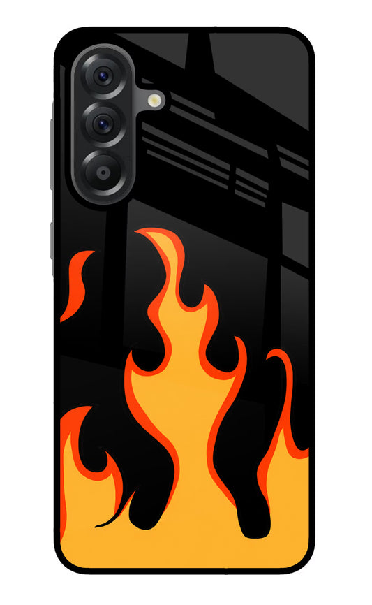 Fired Up – Black Samsung A56 5G Glass Case