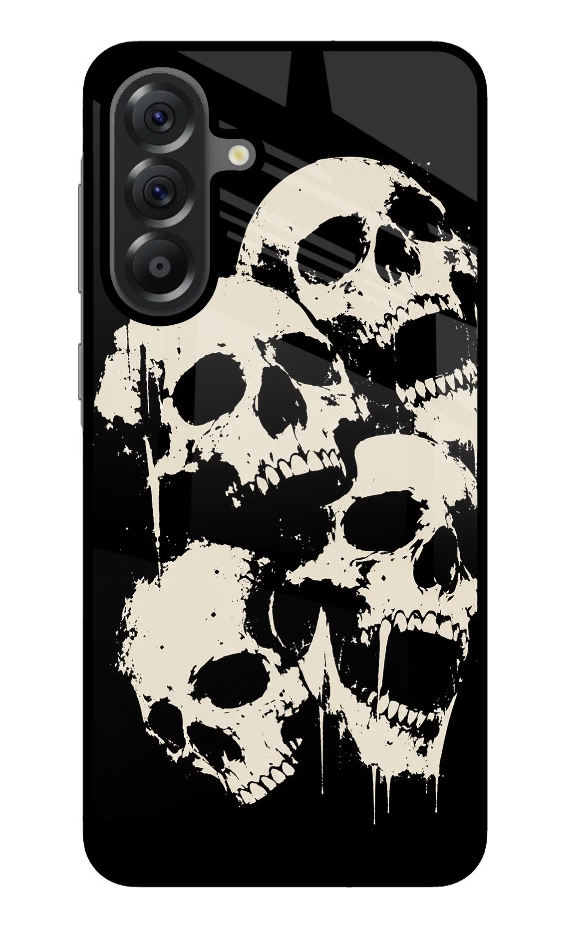 Dead Stack Samsung A56 5G Glass Case Back Cover by Casekaro