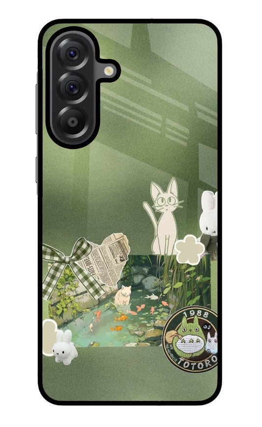 Aesthetic anime Samsung A56 5G Glass Case