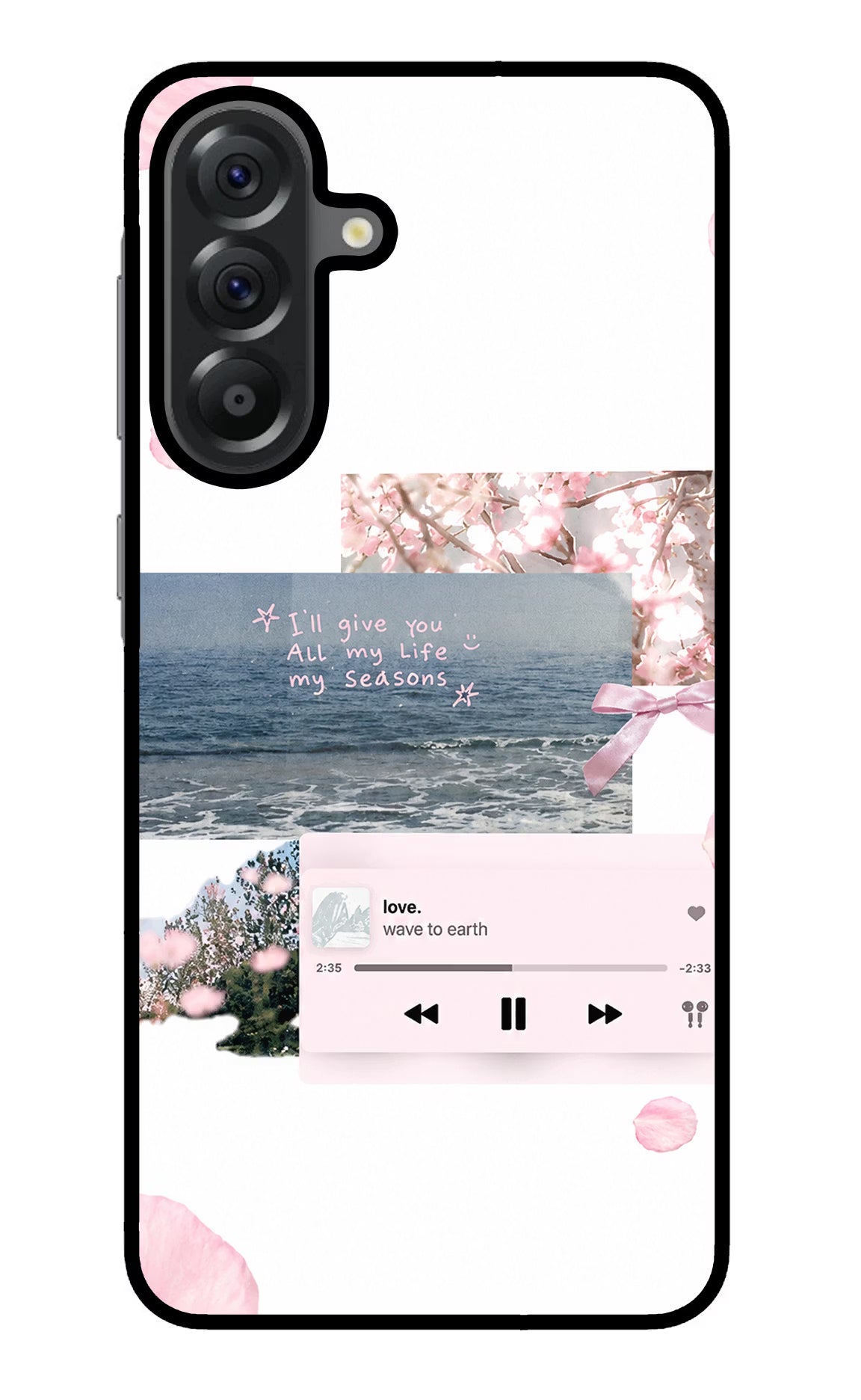 Wave to earth Samsung A56 5G Glass Case