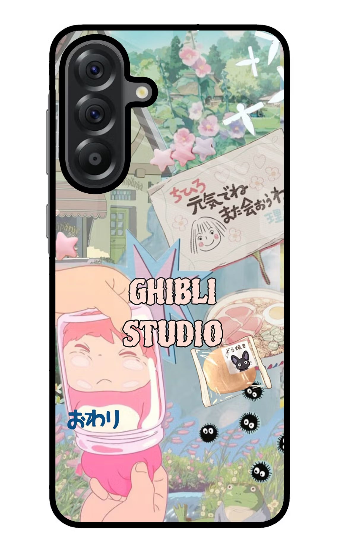 Studio Ghibli Samsung A56 5G Glass Case