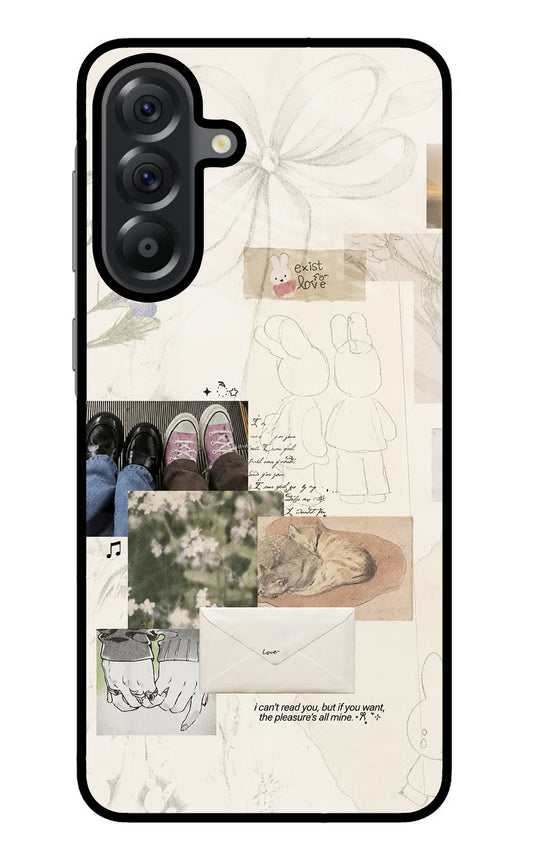 Soft Aesthetic Samsung A56 5G Glass Case