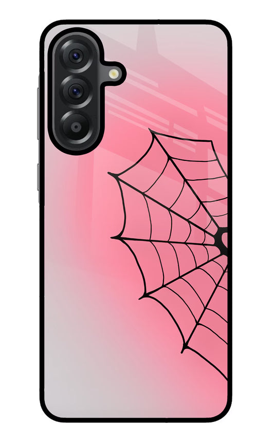 Pink Web Samsung A56 5G Glass Case