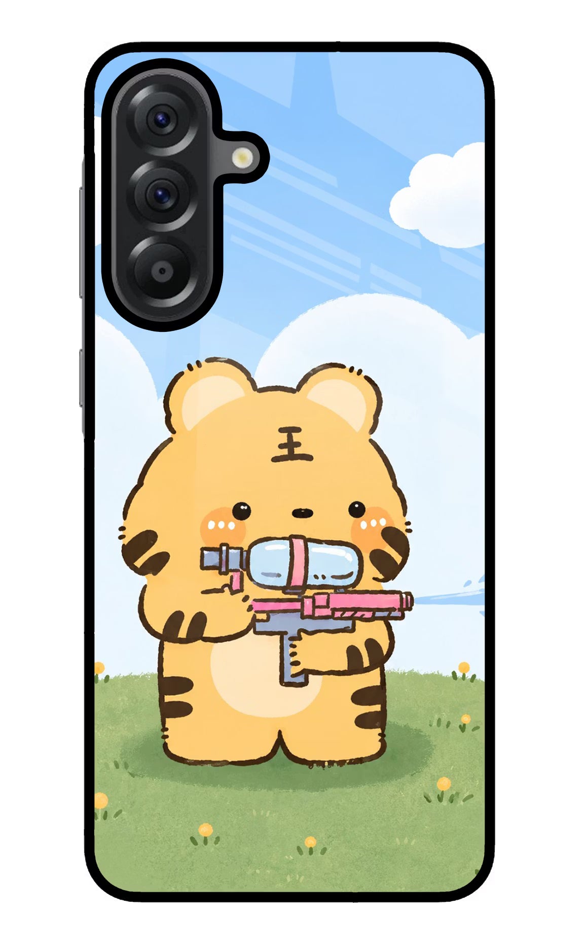Tiger Treat Samsung A56 5G Glass Case