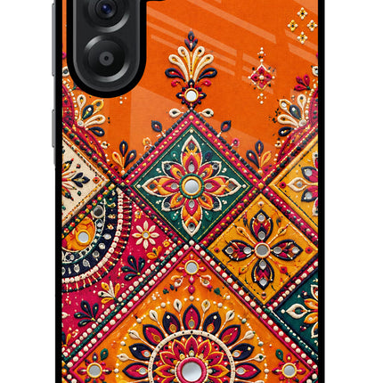 Kutch Glow Samsung A56 5G Glass Case