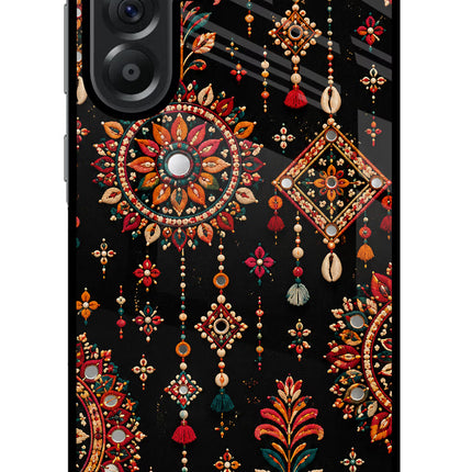 Boho Noir Samsung A56 5G Glass Case