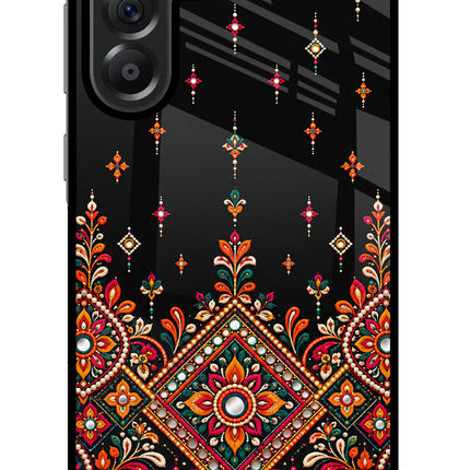 Noir Mehfil Samsung A56 5G Glass Case