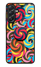 Spiral Pattern Samsung A56 5G Pop Case by Casekaro
