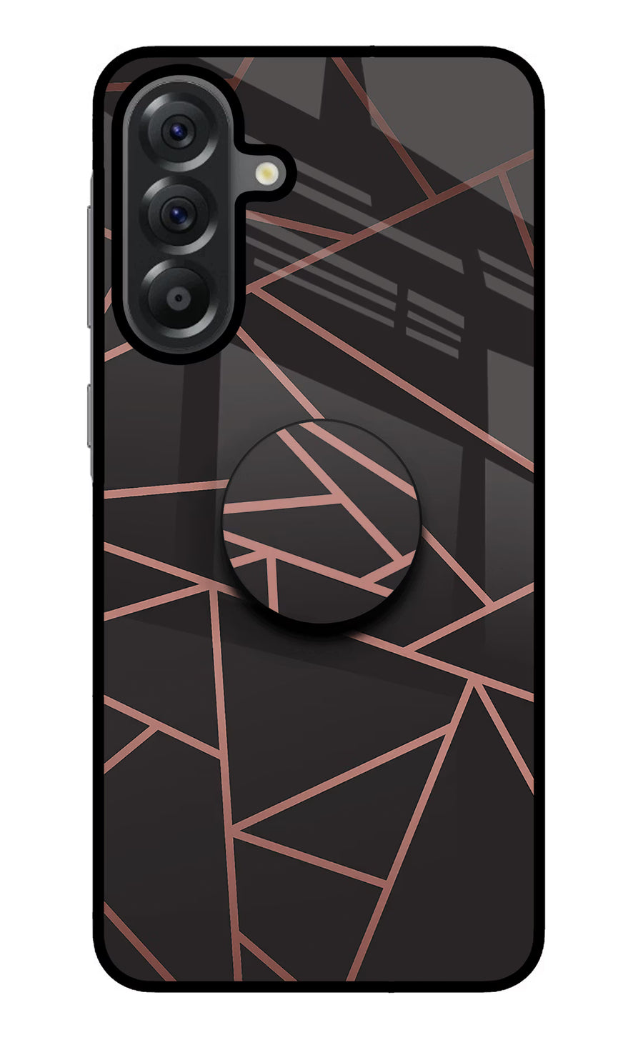 Geometric Pattern Samsung A56 5G Pop Case, Glass case