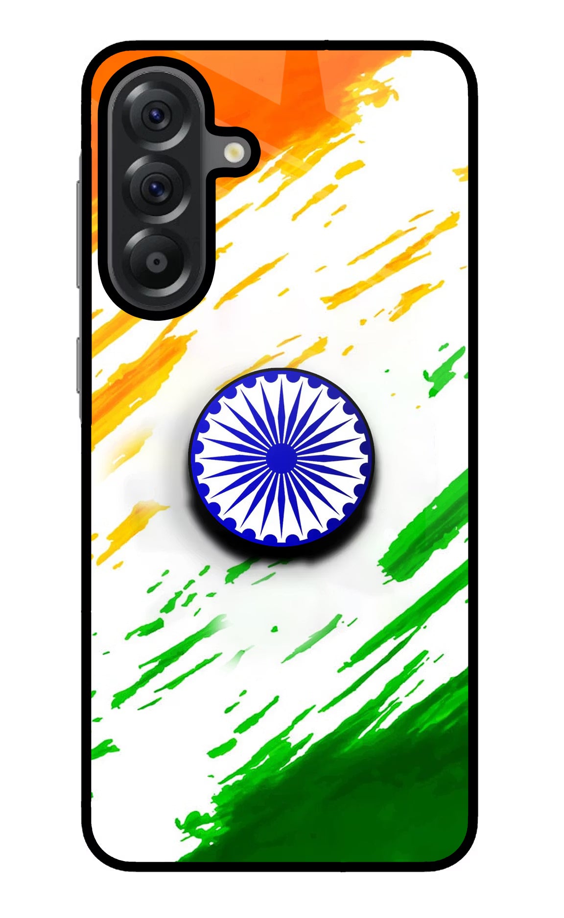 Indian Flag Ashoka Chakra Samsung A56 5G Pop Case by Casekaro