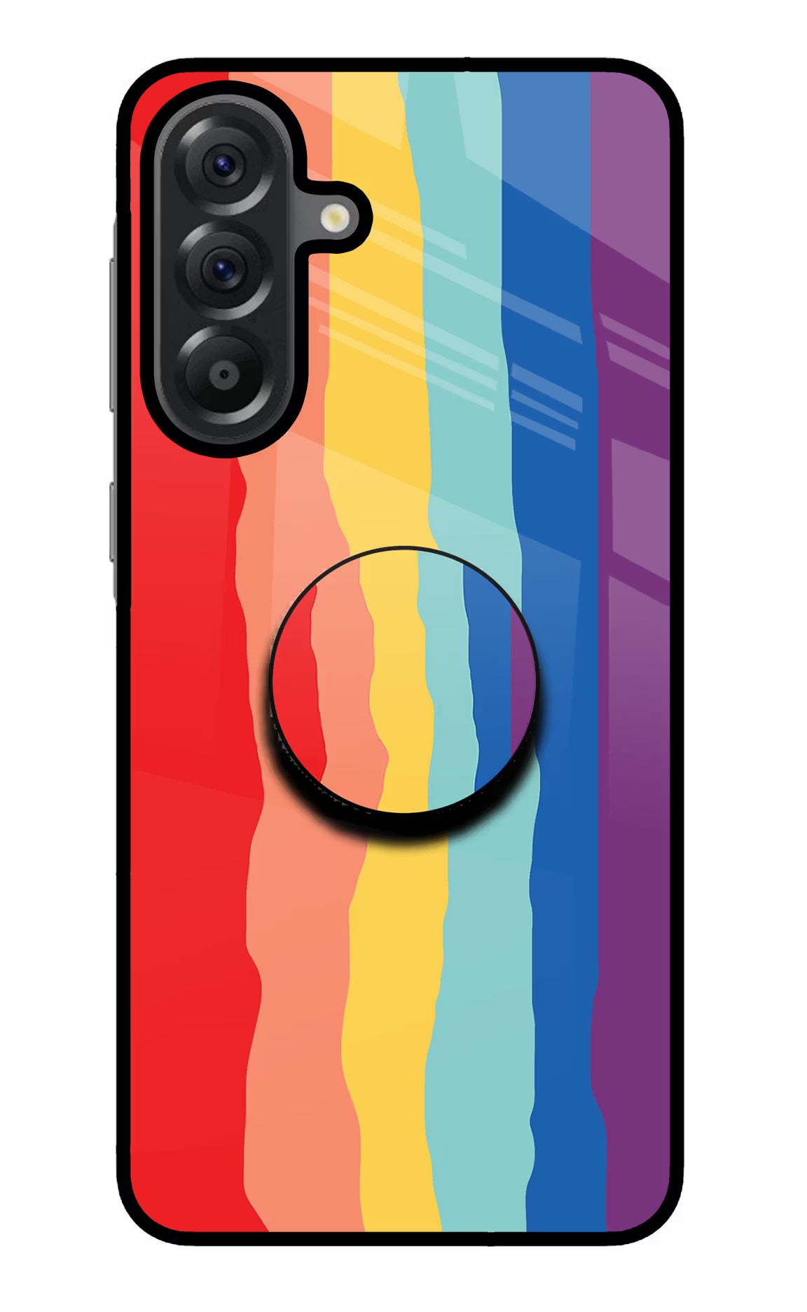 Rainbow Samsung A56 5G Pop Case by Casekaro