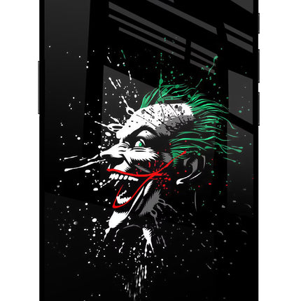 Joker iPhone 16e Glass Case Back Cover by Casekaro