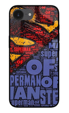 Superman iPhone 16e Glass Case