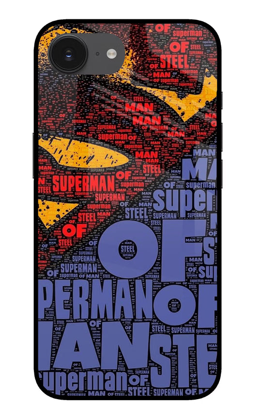 Superman iPhone 16e Glass Case
