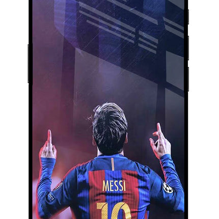 Messi iPhone 16e Glass Case Back Cover by Casekaro
