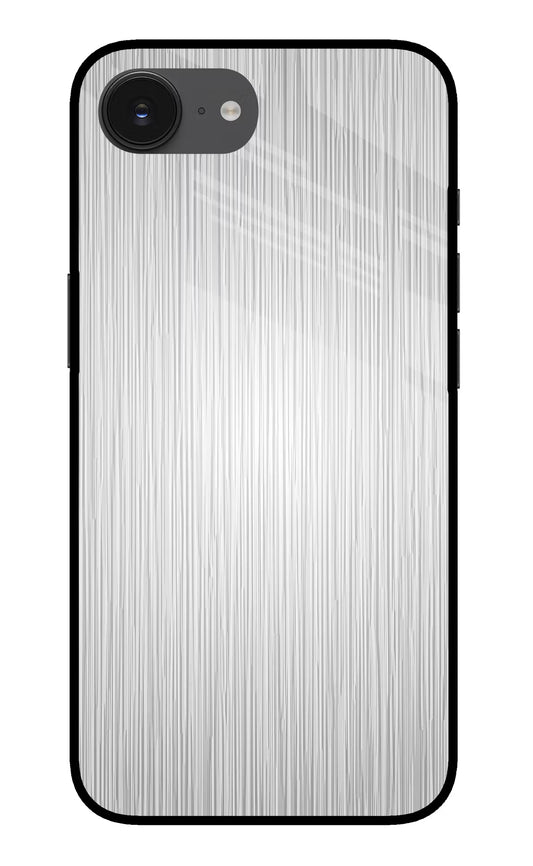 Wooden Grey Texture iPhone 16e Glass Case