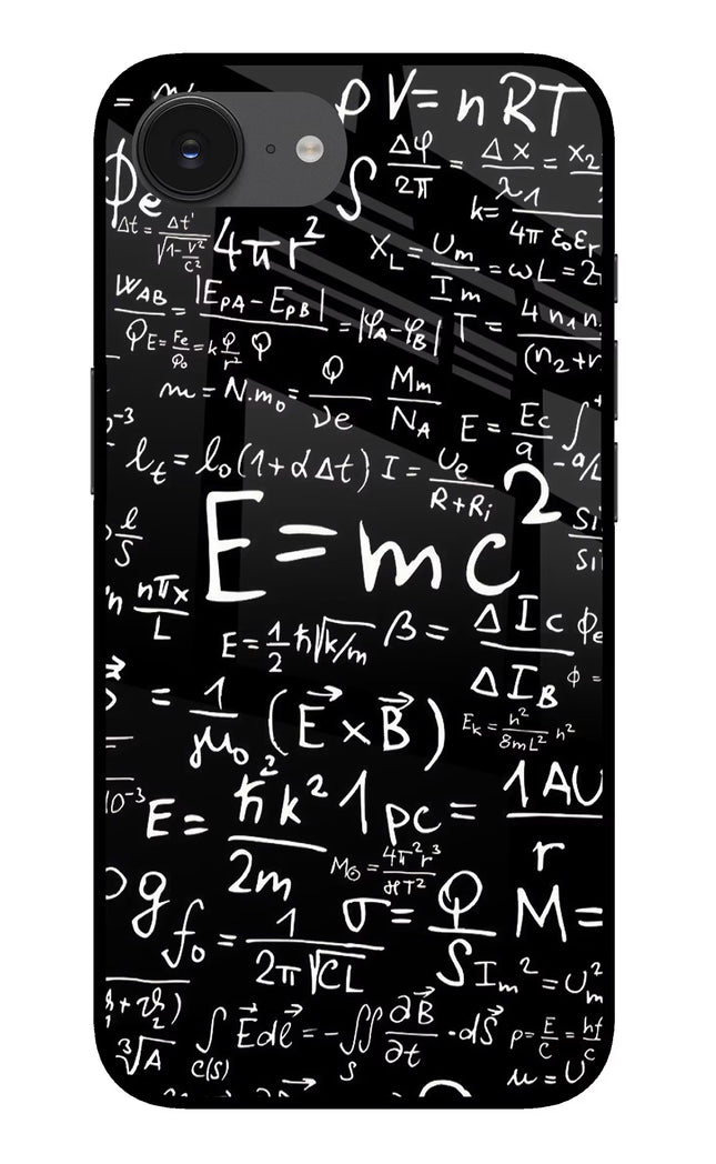 Physics Formula iPhone 16e Glass Case