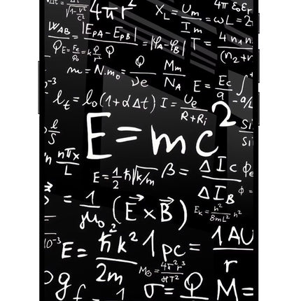 Physics Formula iPhone 16e Glass Case Back Cover by Casekaro