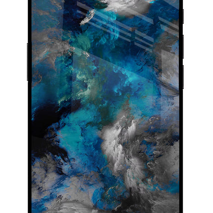 Artwork iPhone 16e Glass Case Back Cover by Casekaro