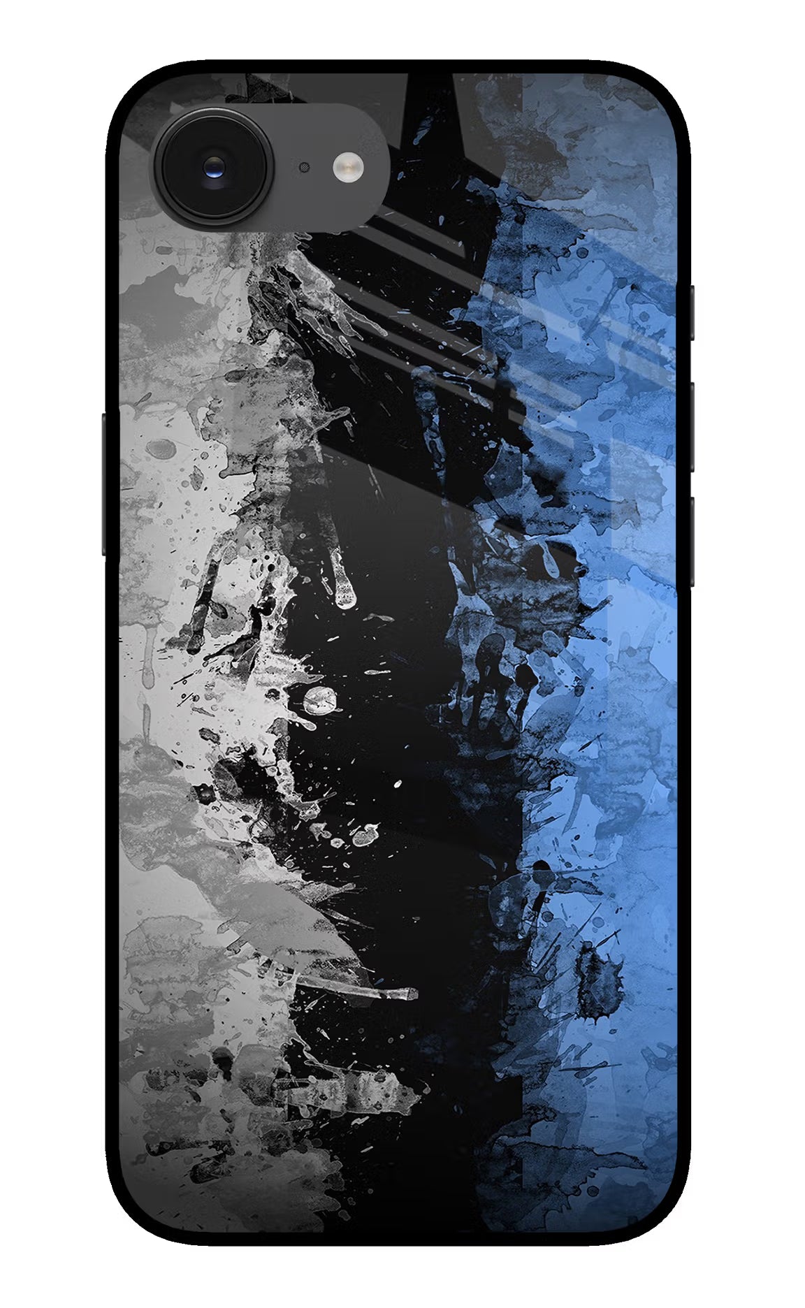 Artistic Design iPhone 16e Glass Case Back Cover by Casekaro