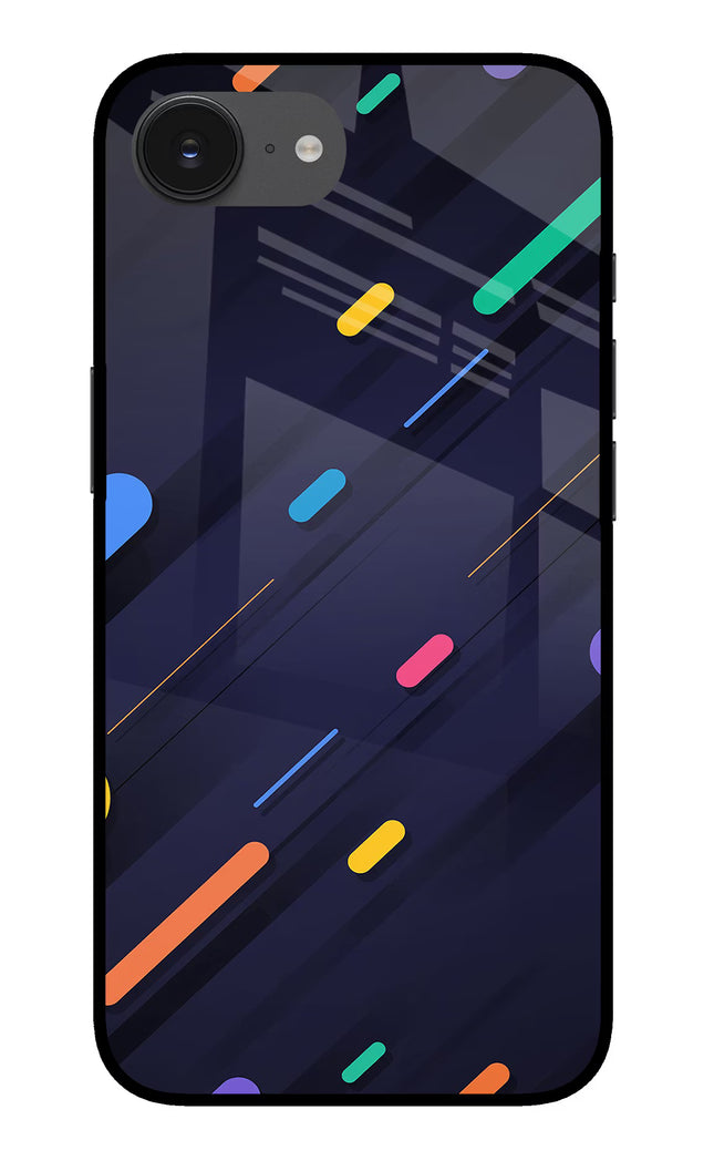Abstract Design iPhone 16e Glass Case