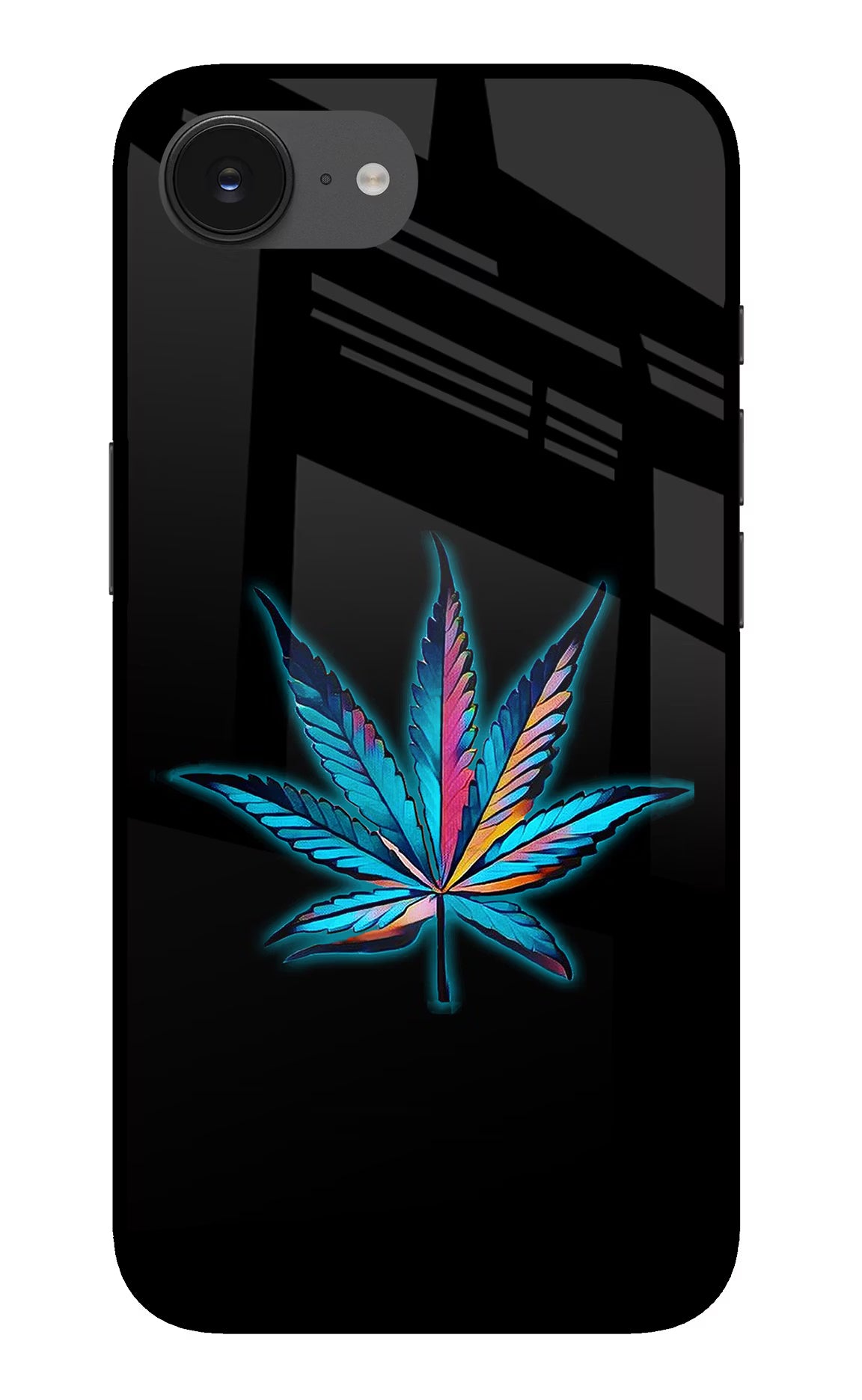 Weed iPhone 16e Glass Case