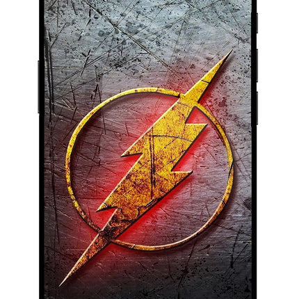 Flash iPhone 16e Glass Case Back Cover by Casekaro