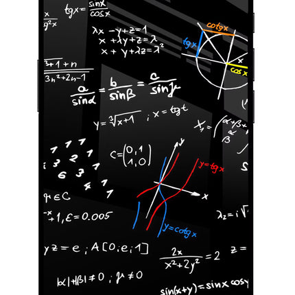 Mathematics Formula iPhone 16e Glass Case Back Cover by Casekaro