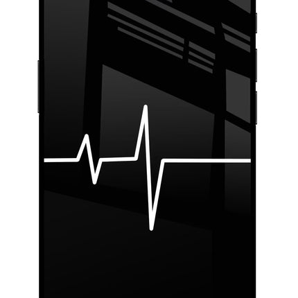 Heart Beats iPhone 16e Glass Case Back Cover by Casekaro