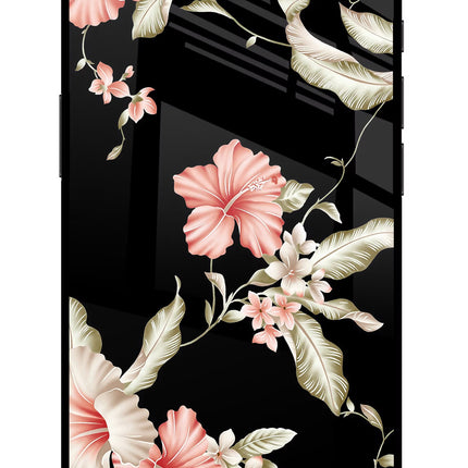 Flowers iPhone 16e Glass Case Back Cover by Casekaro