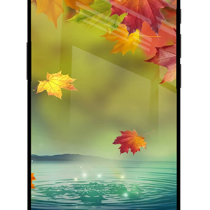 Flowers iPhone 16e Glass Case Back Cover by Casekaro