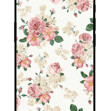 Flowers iPhone 16e Glass Case Back Cover by Casekaro