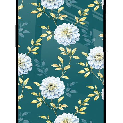 Flowers iPhone 16e Glass Case Back Cover by Casekaro