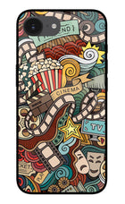 Cinema Abstract iPhone 16e Glass Case