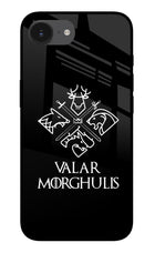 Valar Morghulis | Game Of Thrones iPhone 16e Glass Case