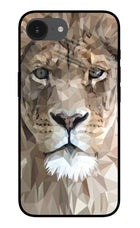 Lion Art iPhone 16e Glass Case