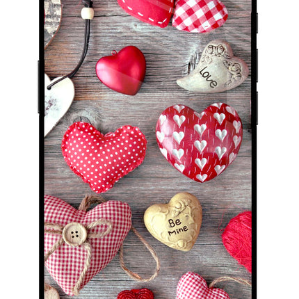 Love Wallpaper iPhone 16e Glass Case