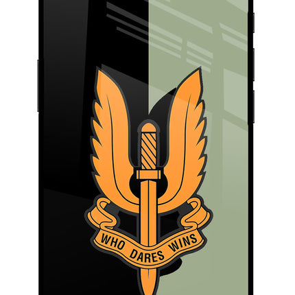 Balidan Logo iPhone 16e Glass Case Back Cover by Casekaro