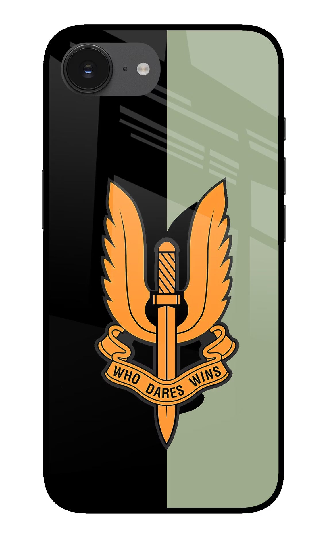 Balidan Logo iPhone 16e Glass Case Back Cover by Casekaro