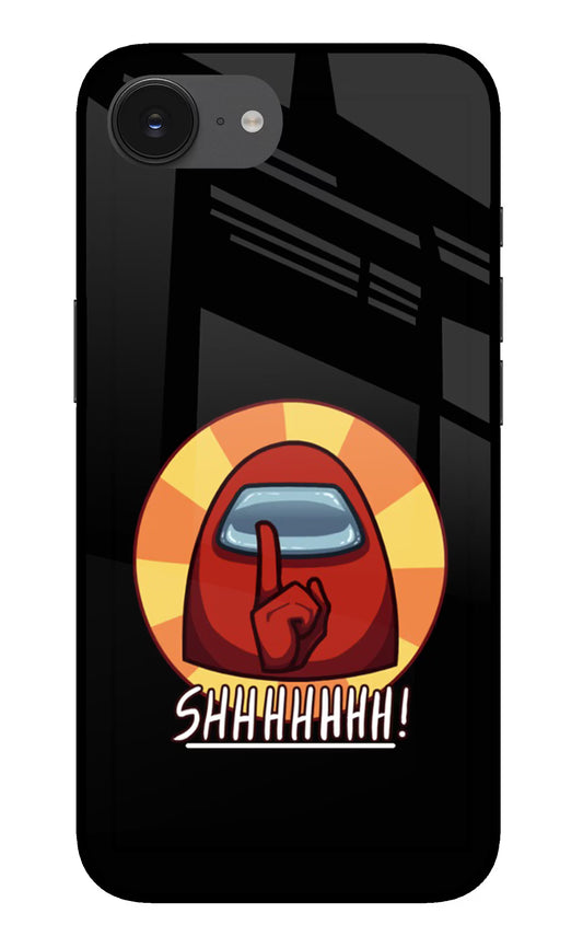 Among Us Shhh! iPhone 16e Glass Case